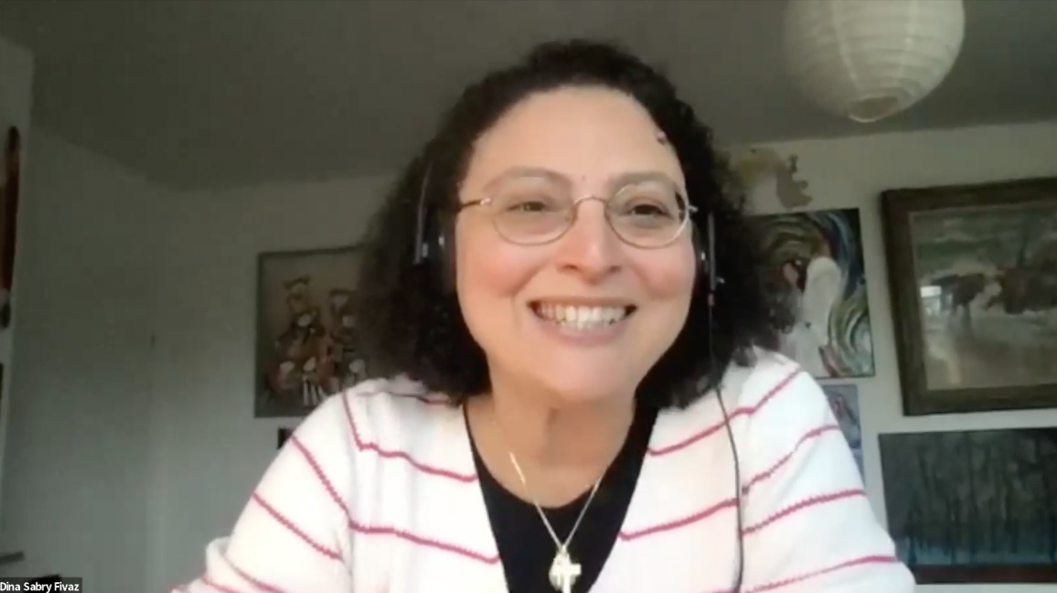 Dina Sabry Fivaz, certified coach, Gestalt expert, and trainer in Basel