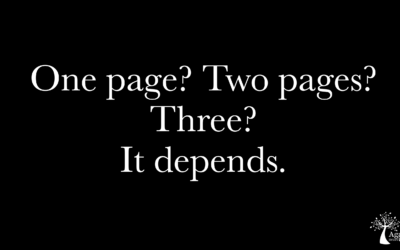 CV tip: How long should your CV be?