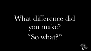 Cv tip: what difference did you make? so what?